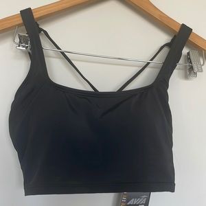 AVIA CROSS BACK SPORTS TOP/SWIMSUIT SIZE S NWT